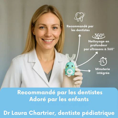 Auvra™– Brosse À Dents Ultrasonique 360°